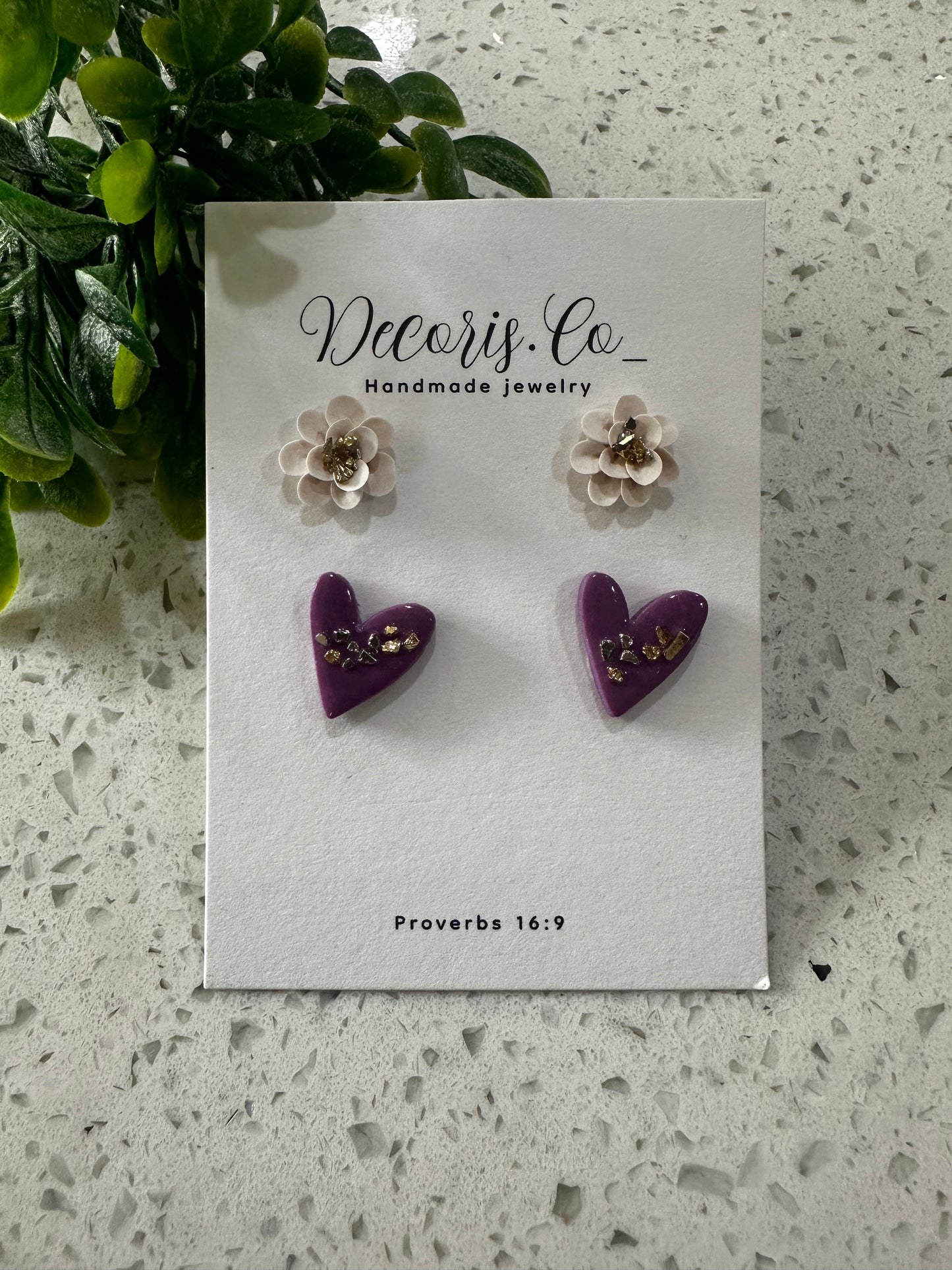 Purple Heart stud pack