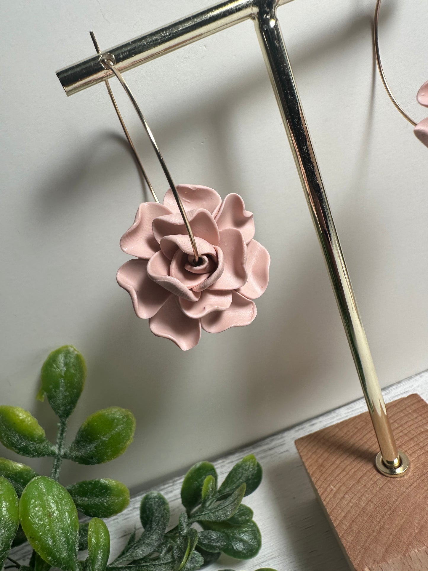 Our Lady of Knock pink dangle