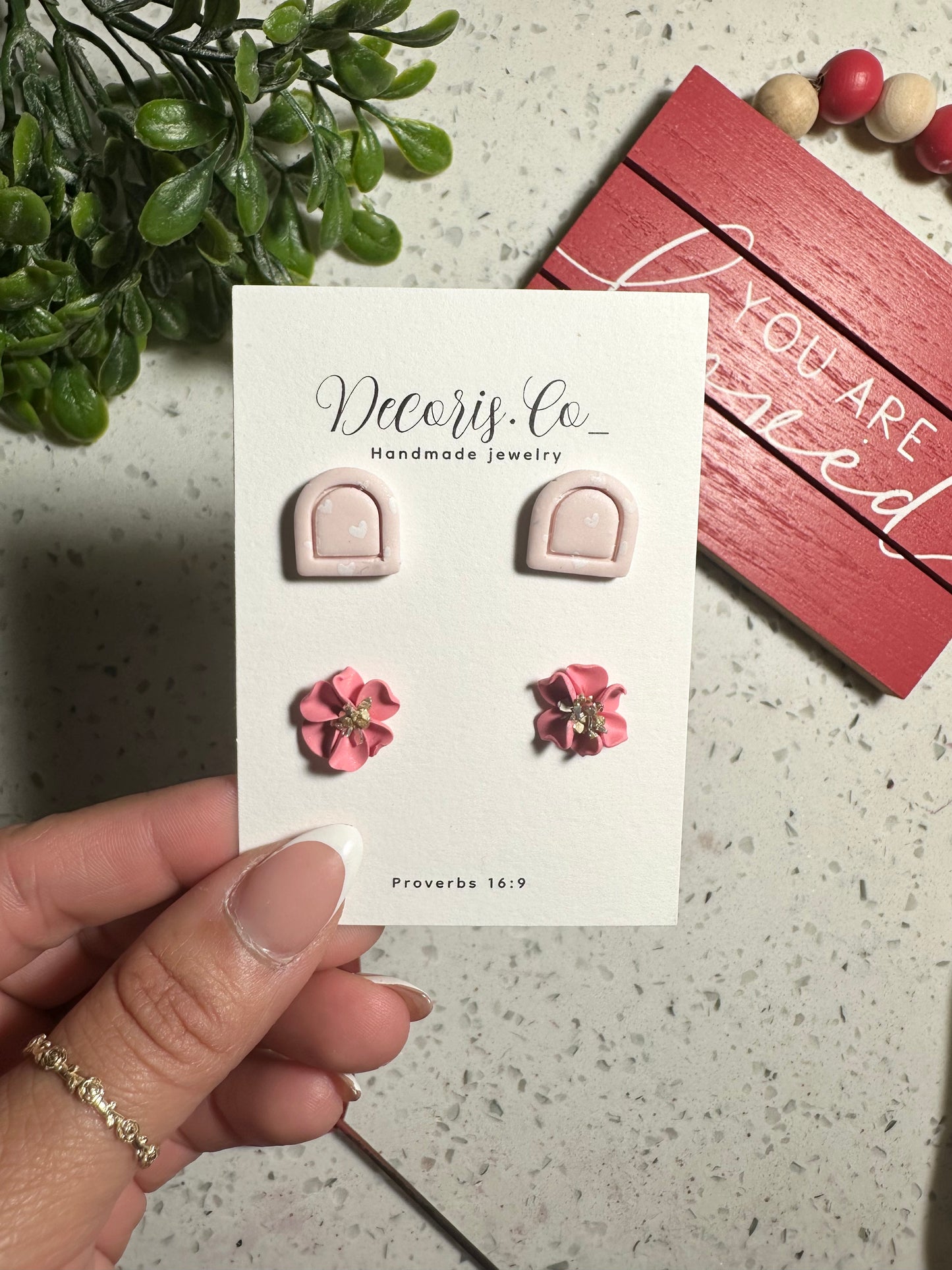 Dainty flower stud pack (arch)